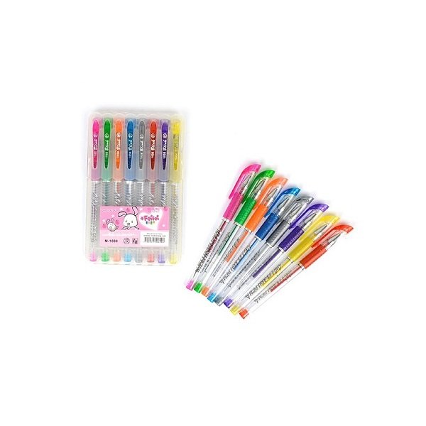 Glitter-kynät 8 kpl