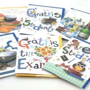 Kortteja opiskelijoille, 12x17 cm