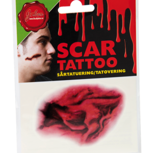 Halloween haavatatuointi