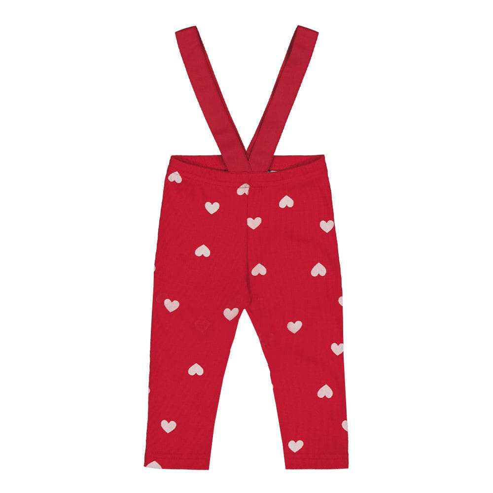Heart Song Rib Brace Pants -Henkselihousut | Poppy - 50/56