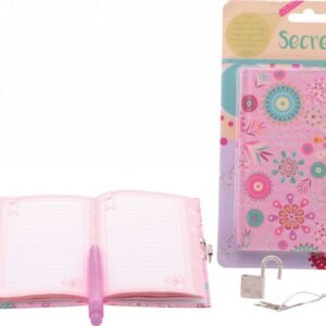 Päiväkirja lukko ja kynä