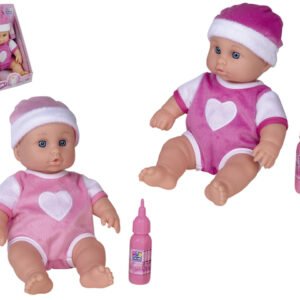 Nukke tuttipullolla - 28 cm