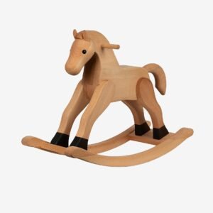 Puinen koriste Rocking Horse 51 cm