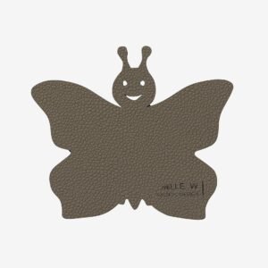 Lasinen lasinalusta lasten perhonen 4-pack