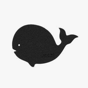 Lasinen lasinalusta lapsille valas 4-pack