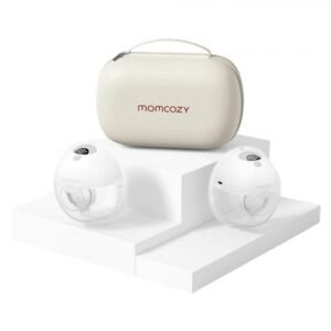 Momcozy M5 kaksinkertainen johdoton sähköinen rintapumppu, harmaa