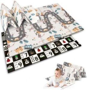 Kaksipuolinen taitettava leikkimatto, 150x200cm