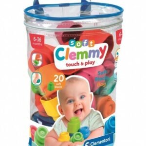 Clementoni - Clemmy Baby - Pehmeä laukku 20 kpl - Mixed - Alkaen 9 kuukautta