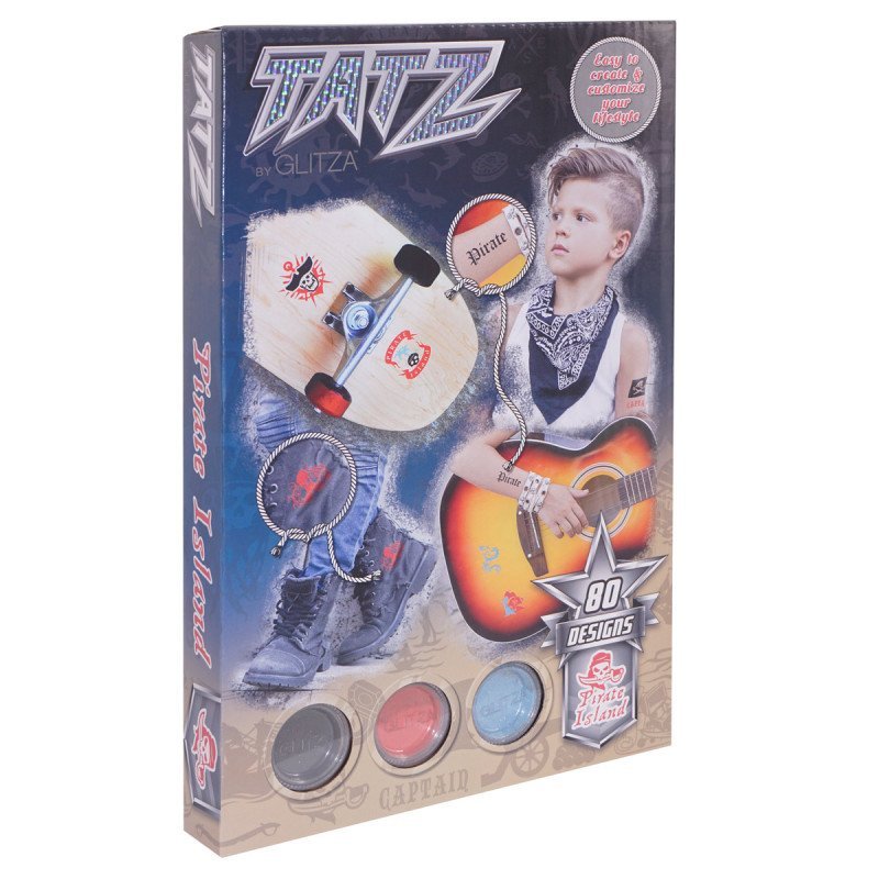 Glitza Tarra tatuointi Pirate