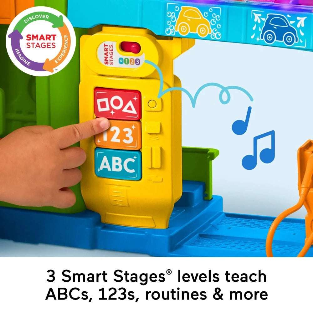Fisher-Price Little People Opettava Huoltoasema