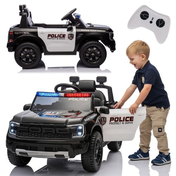 Lasten akkukäyttöinen auto Ford Poliisi, Sun Baby