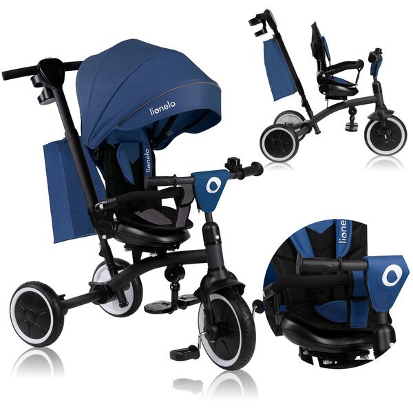 Lasten kolmipyörä TRIS PLUS, Blue Denim, Lionelo