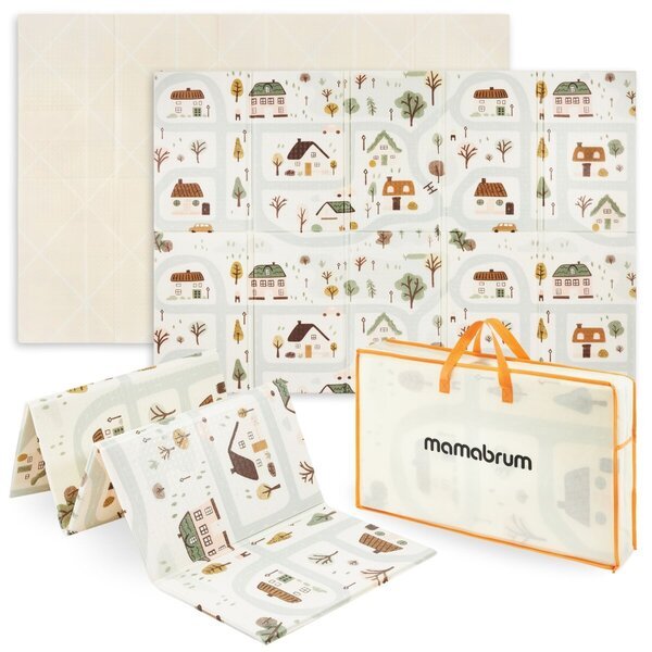 Kaksipuolinen vaahtomuovimatto 180 x 120 x 1 cm