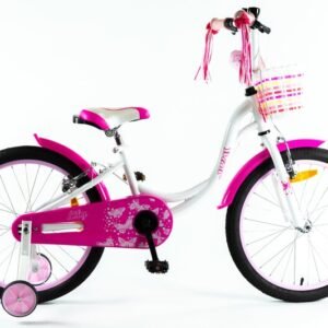 Lasten polkupyörä Juhi Lily 20'' valkoinen