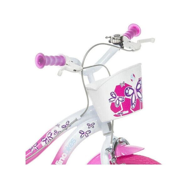 Lasten pyörä Flappy, 14", pinkki
