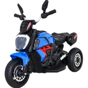 Lasten sähköinen kolmipyörä Fast Tourist, sininen