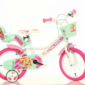 Lastenpyörä Dino Bike Paw Patrol Girl, 14", roosa