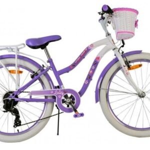 Lastenpyörä Volare Lovely, 24", violetti