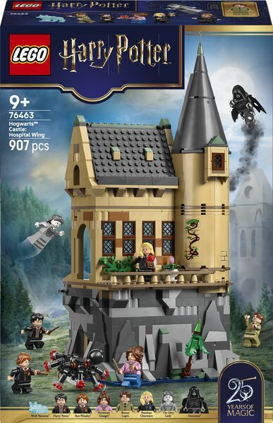 LEGO Harry Potter 76463 Hogwartsin linna: Terveysasemalle - Leikki Tyttö tai Poika 9-vuotiaille