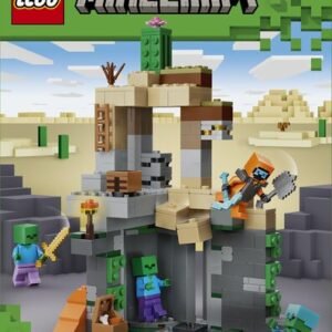 LEGO Minecraft 21587 Zombie-luola - Interaktiivinen peli pojille tai tytöille alkaen 8-vuotiaista
