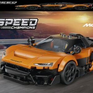 LEGO Speed Champions 77257 McLaren W1 - Oranssi Leikkiauto Poikalle tai Tytölle 9 vuotta