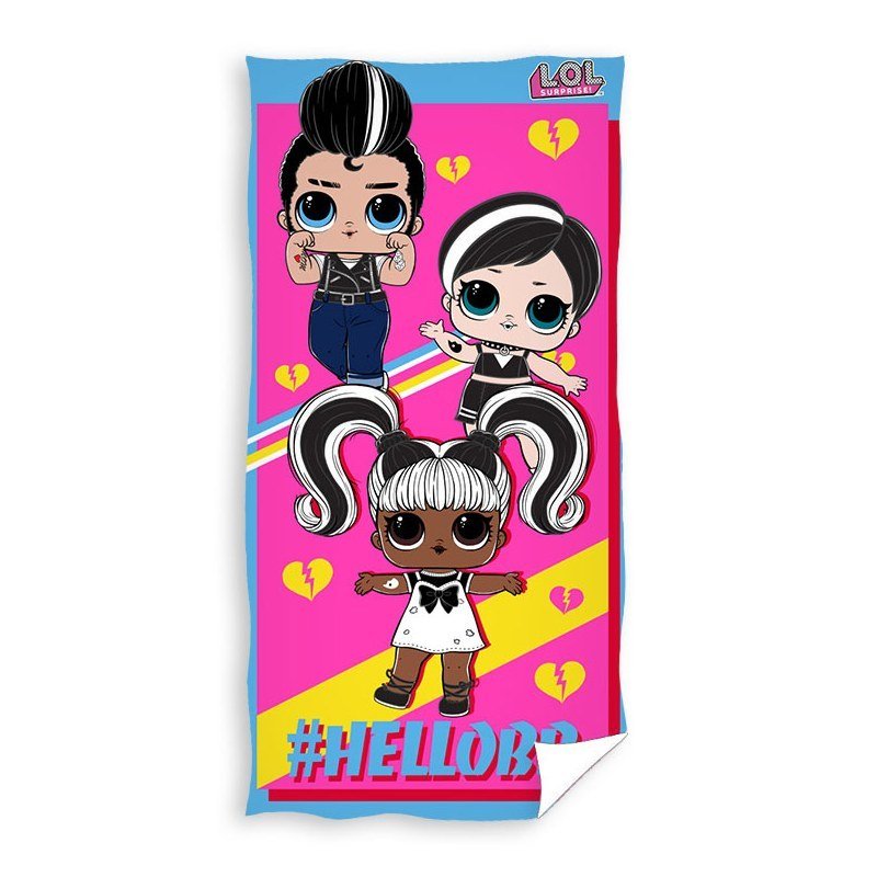 Lol Surprise pyyhe 70x140 cm