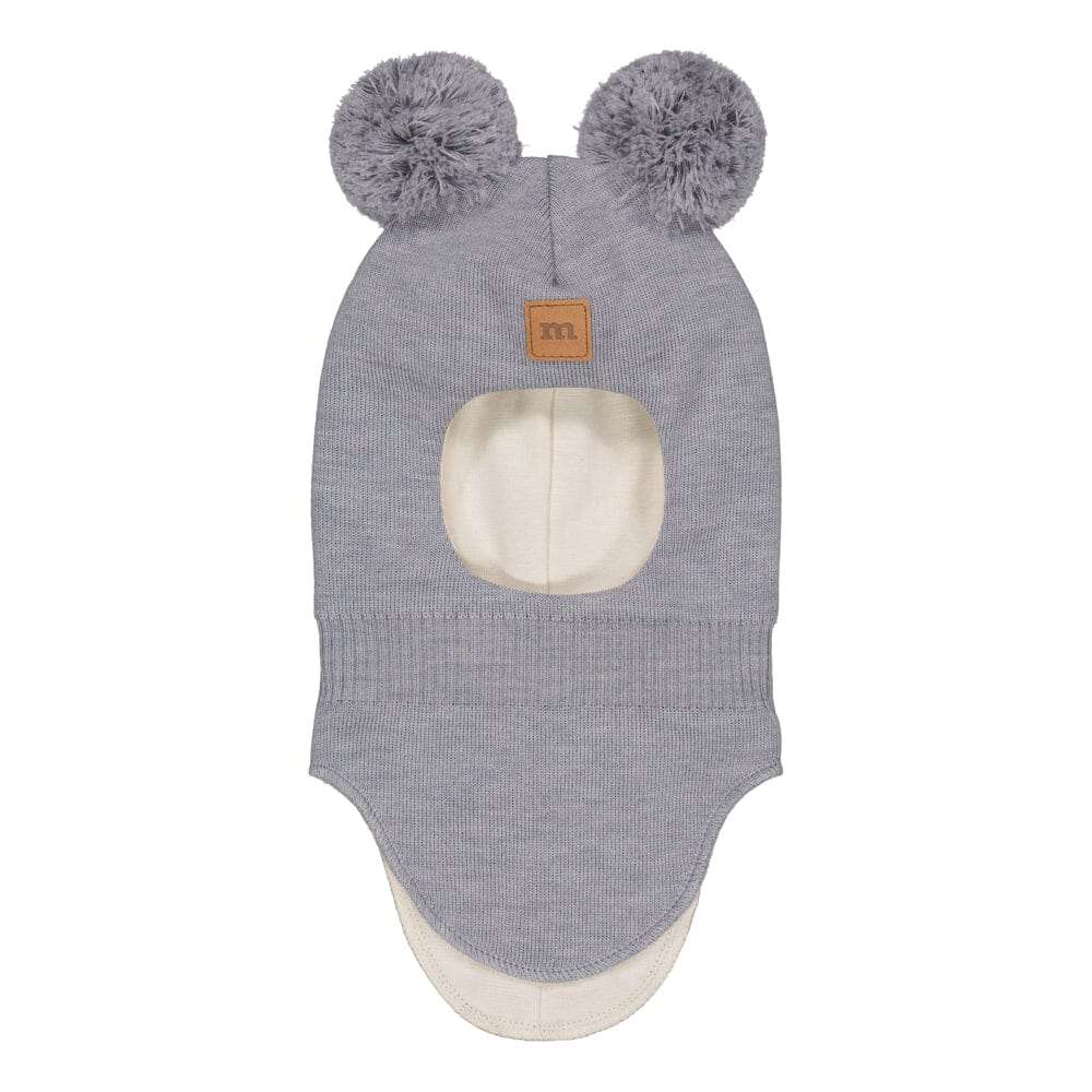 Cutie Helmet -Merinovilla Kypärämyssy | Cloudy - 2-6M