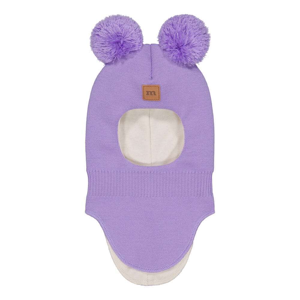 Cutie Helmet -Merinovilla Kypärämyssy | Icy Lilac - 2-6M