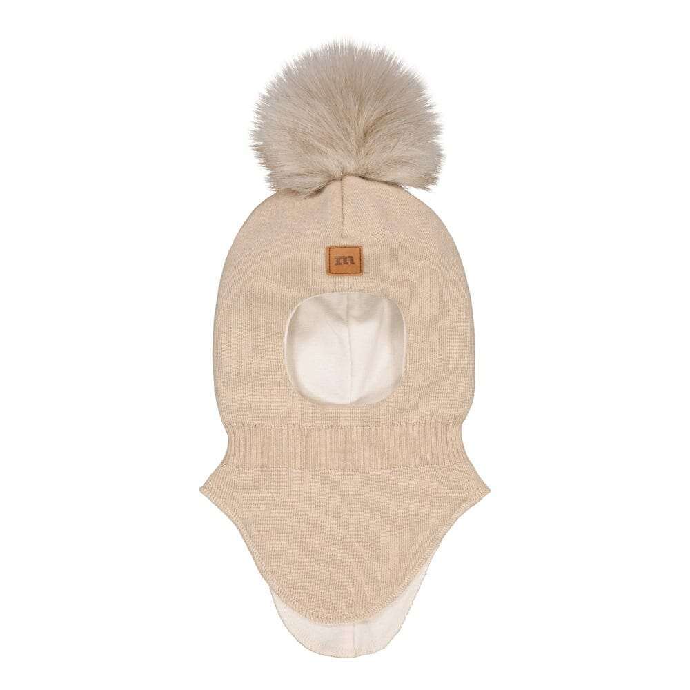 Fur Pom Pom -Kypärämyssy, Merinovilla | Not So Muddy Boots - 2-6M