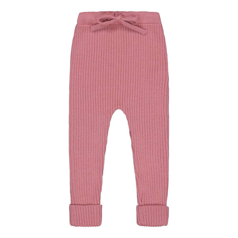 Merino Knit -villaleggingsit | Rosy - 74/80