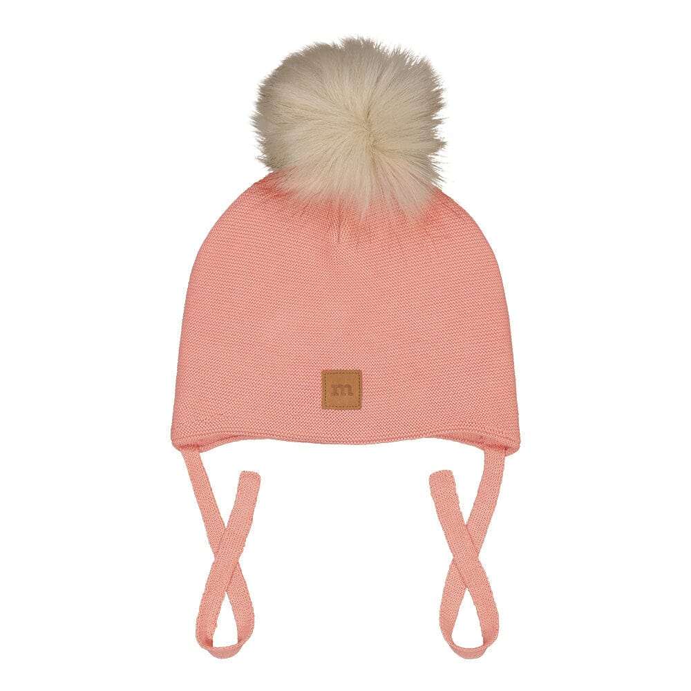 Mini Crystal Hat -Puuvillapipo |  Peachy Pink - 0-2M