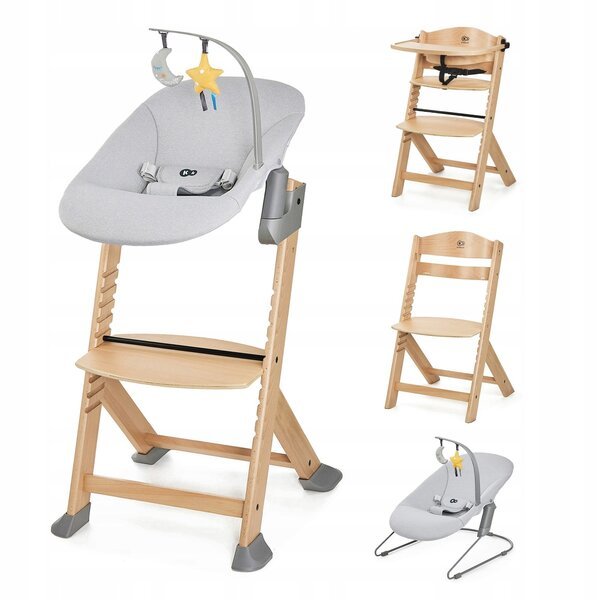 Monitoiminen syöttötuoli Kinderkraft Enock, calmee grey