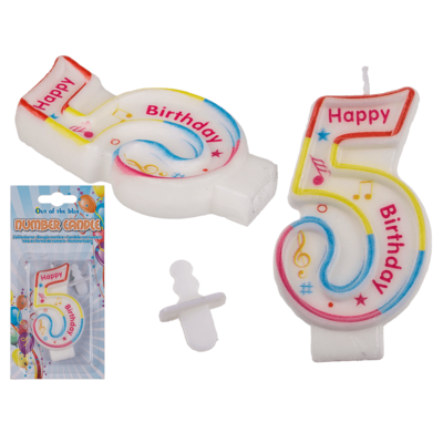 Numerovalo syntymäpäiville - Numero 5