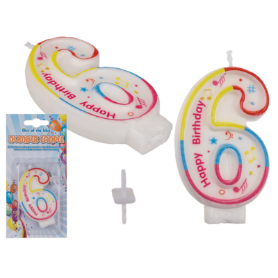 Numerovalo syntymäpäiville - Numero 6