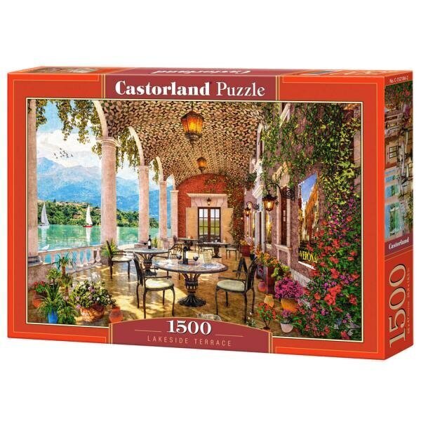 Palapeli Castorland Mediterranean Veranda, 1000 palaa.