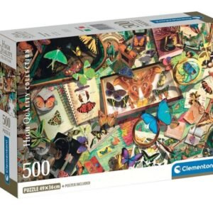 Palapeli Clementoni The Butterfly, 500 palaa.