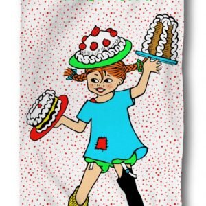 Peppi Pitkätossu kylpypyyhe 70x140 cm