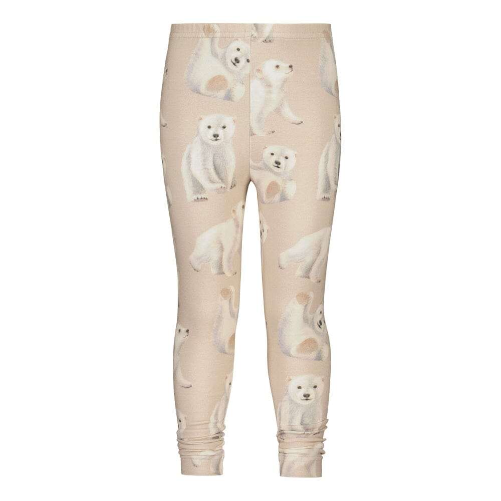 Polar Bears -Leggingsit | Sand - 50/56