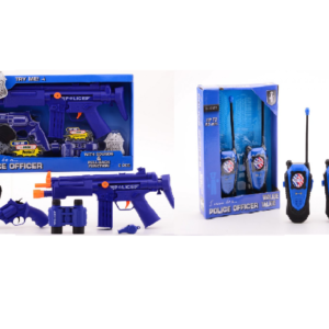 Täydellinen poliisisetti lapsille & Poliisi-WalkieTalkie