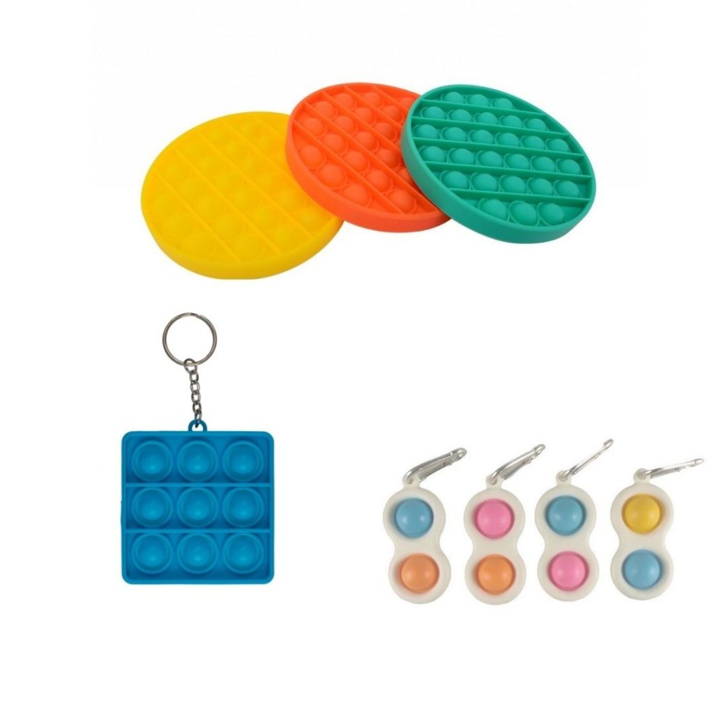 Pop it fidget 3-pack
