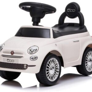 Potkuauto lapsille lasten auto Fiat 500 valkoinen Sun Baby