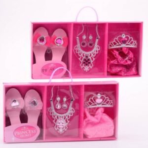 Prinsessa asettaa, 5 kpl, pinkki