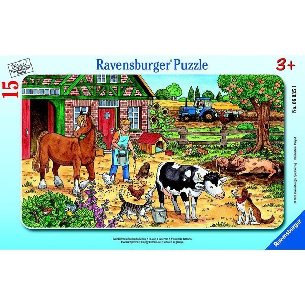 Ravensburger palapeli 15 kpl Farmyard