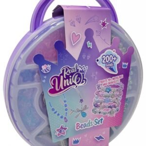 Real UniQ Beads Set, Round Carry Case