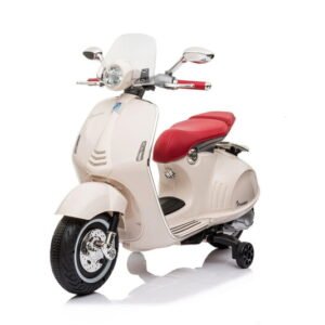 Sähköskootteri lapsille Vespa MP3 valkoinen Sun Baby
