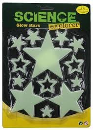 Luminous seinä koristeltu tähdet, 13 osaa