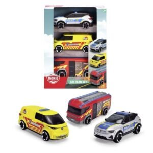 SOS pelastusautojen setti Simba Dickie, 3 kpl.