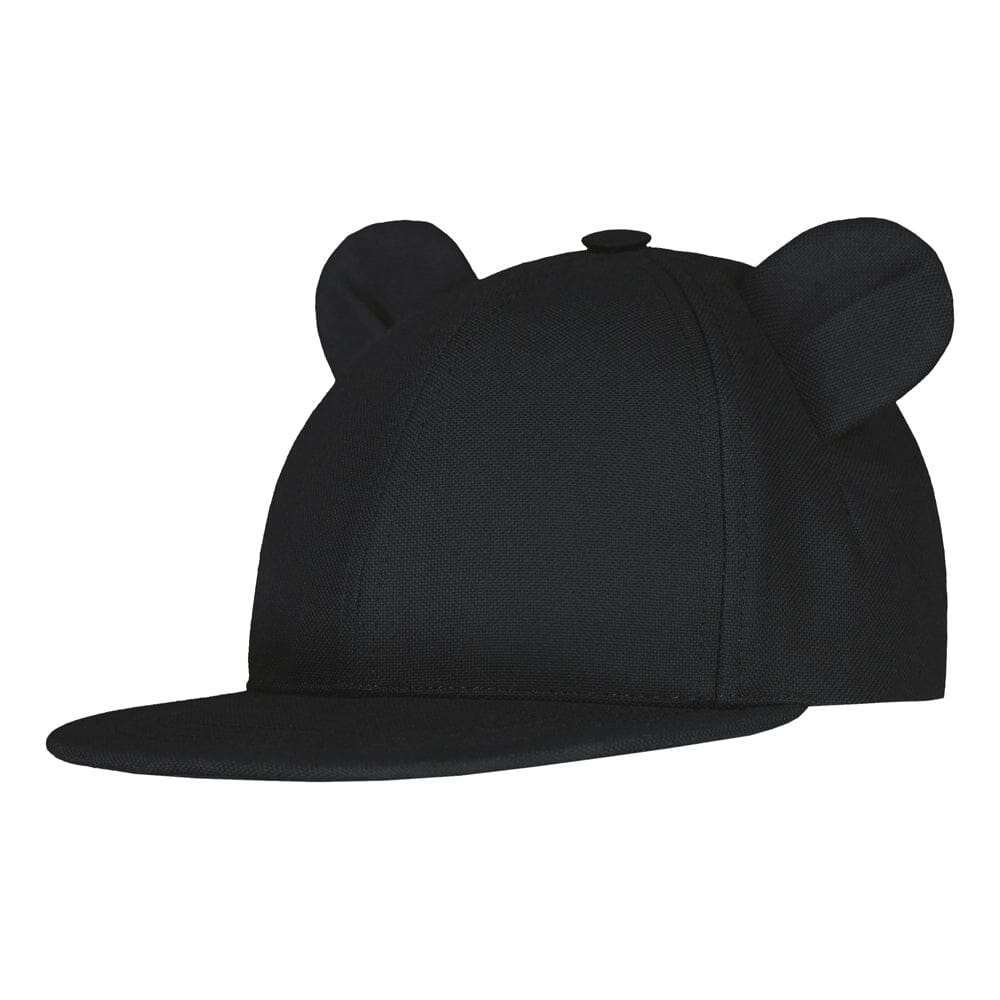 Summer Cap With Ears -Lippalakki | Black - 6-12M