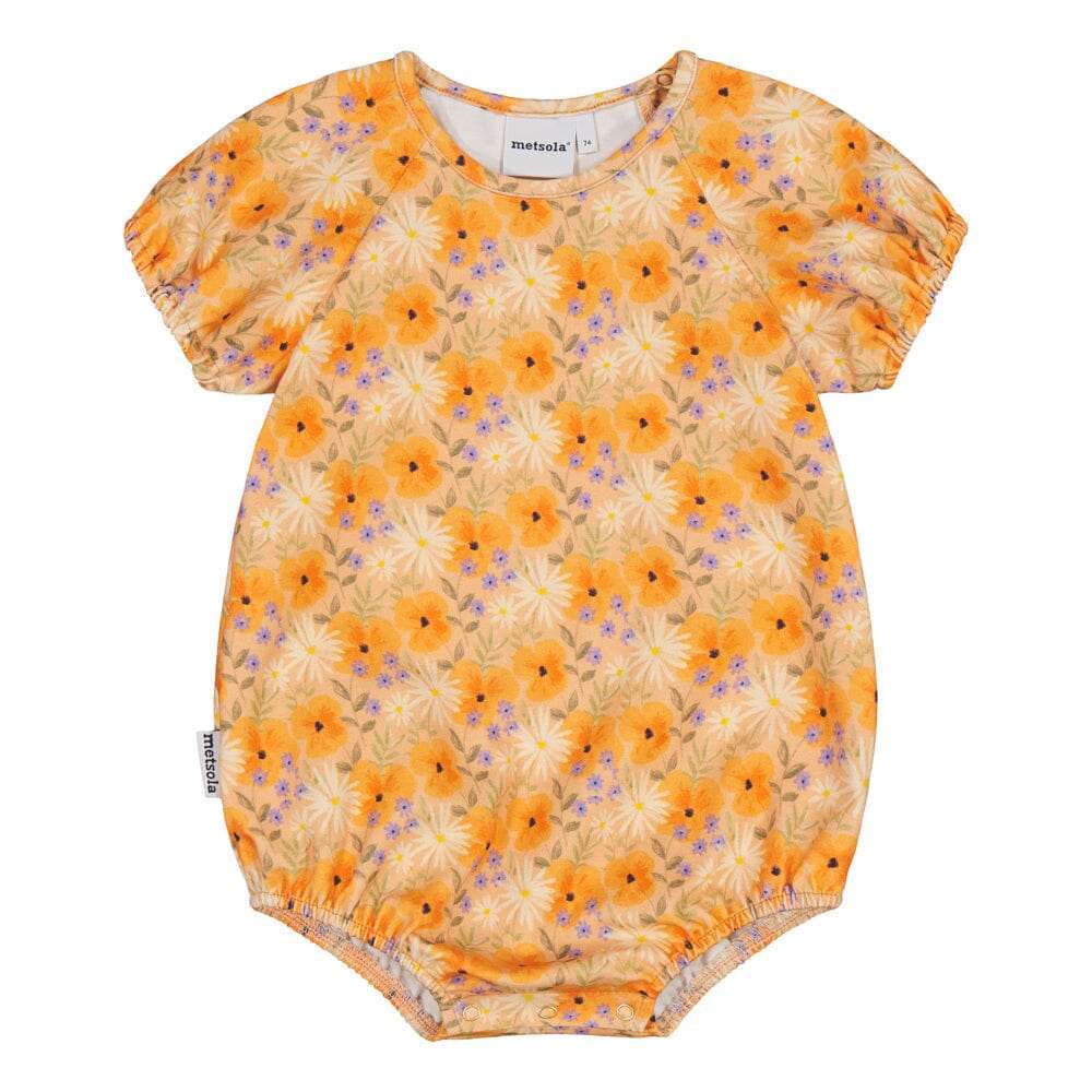 Sunny Puff Sleeve Romper - 56