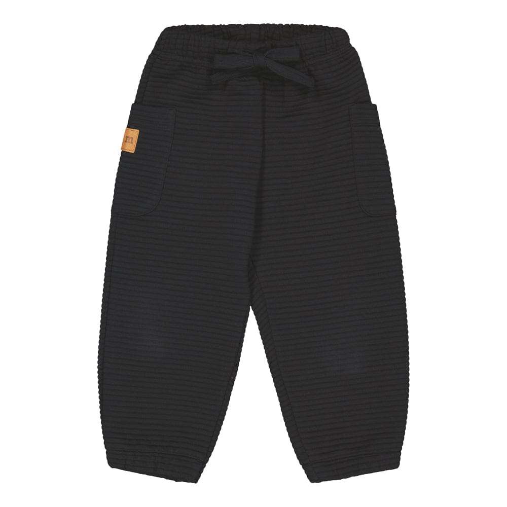 Textured Pocket Joggers -housut | Licorice - 86/92